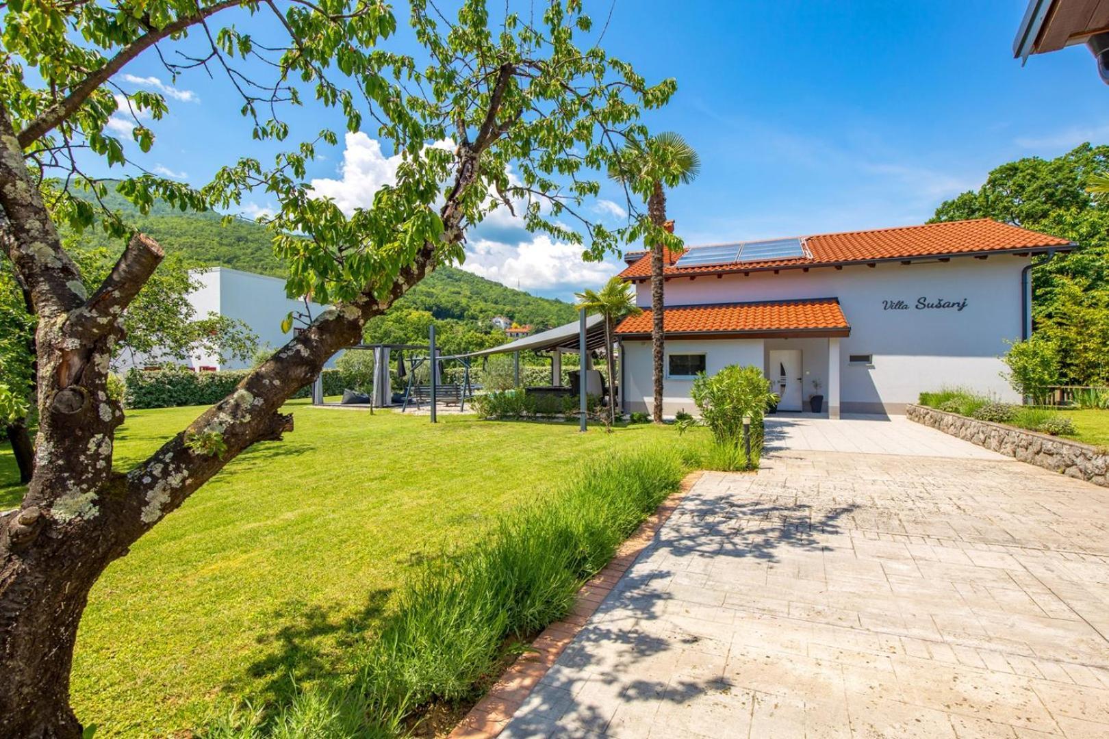 Luxury Villa Susanj Matulji Buitenkant foto