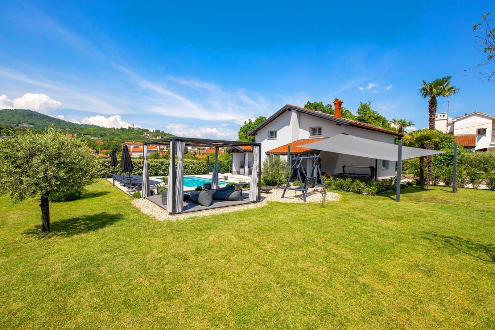 Luxury Villa Susanj Matulji Buitenkant foto