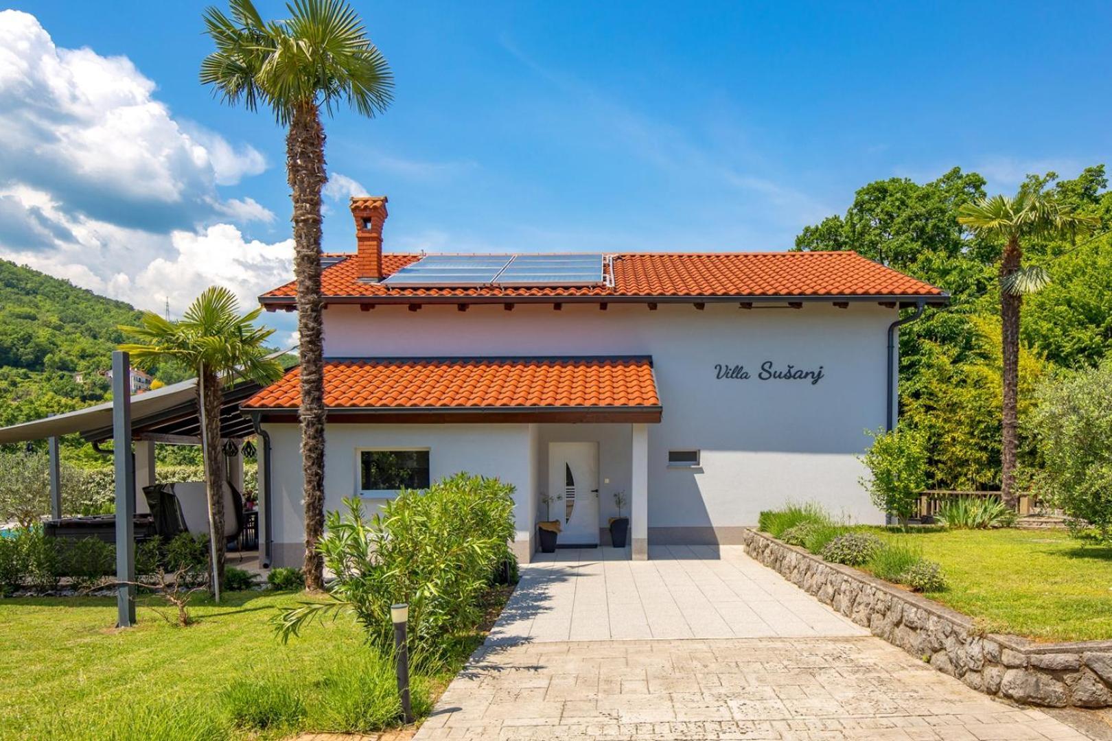Luxury Villa Susanj Matulji Buitenkant foto
