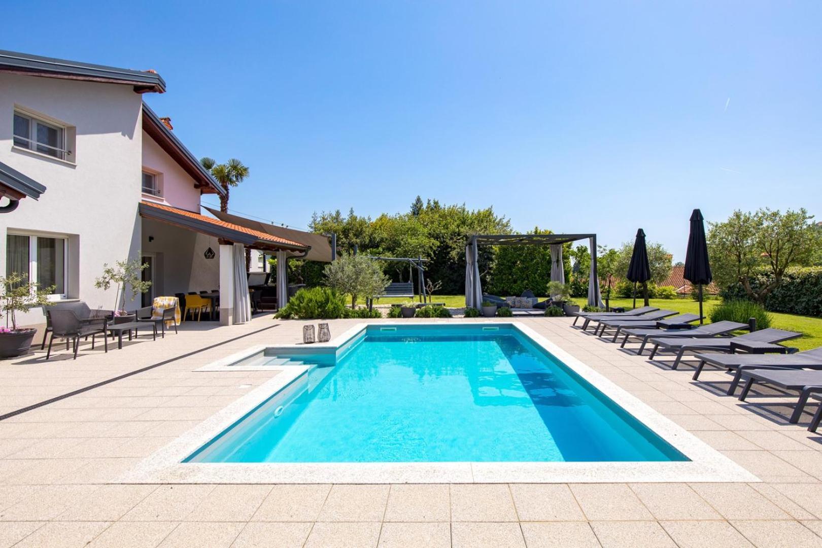 Luxury Villa Susanj Matulji Buitenkant foto