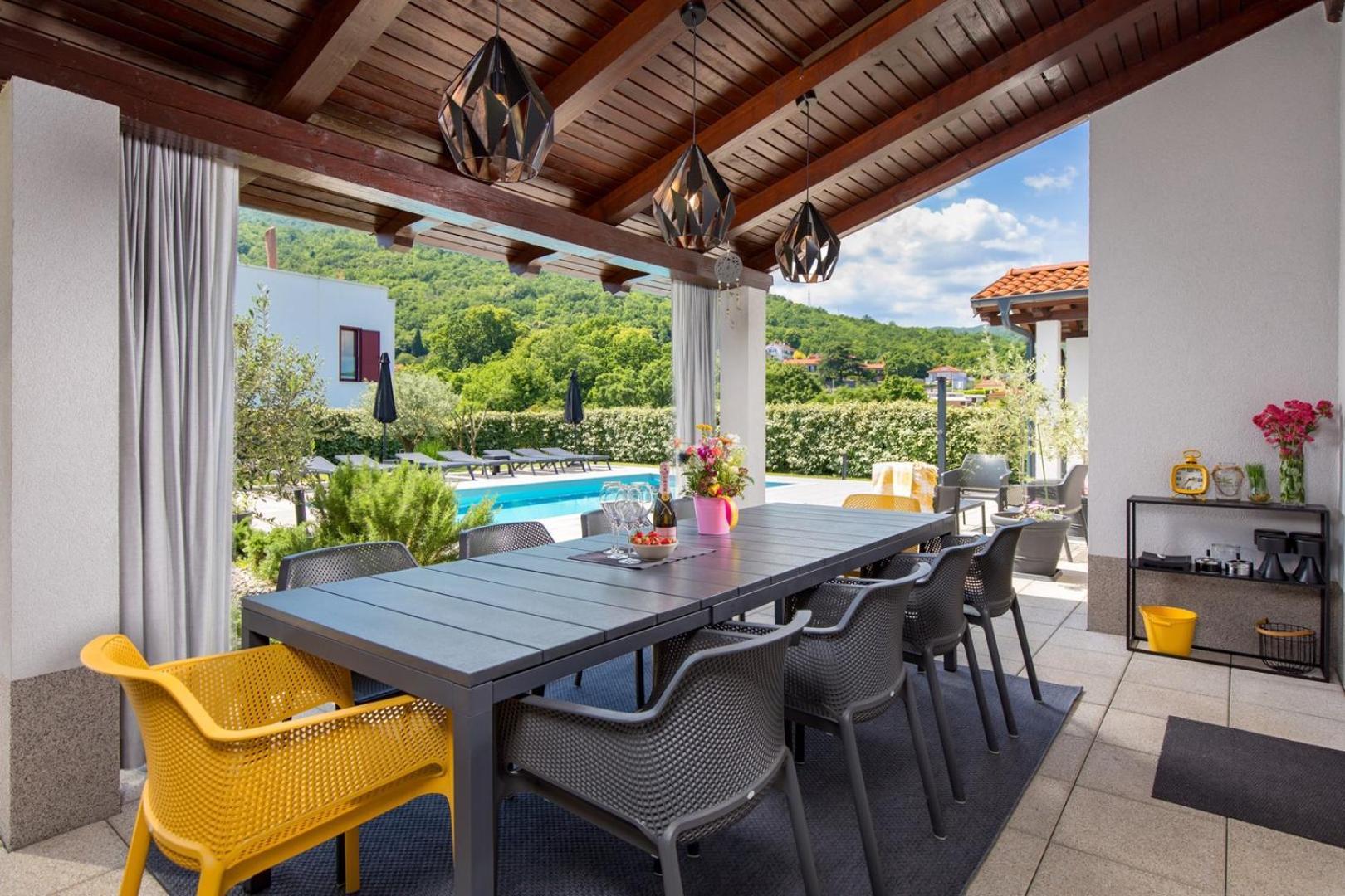 Luxury Villa Susanj Matulji Buitenkant foto